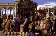 Julius Schnorr von Carolsfeld The Wedding Feast at Cana oil painting artist